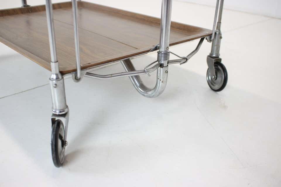 Mid Century Adjustable Trolley Bar, 1980's. photo vinterior