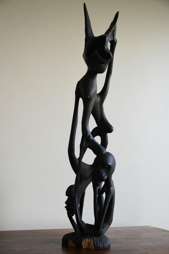 Large Makonde Sculpture, 1950s photo buy