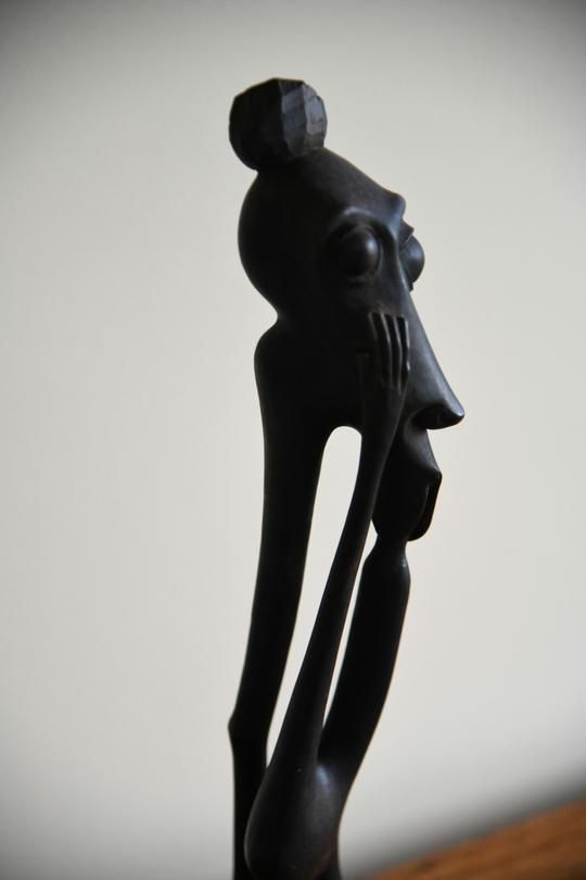 Makonde Shetani Sculpture, African photo buy