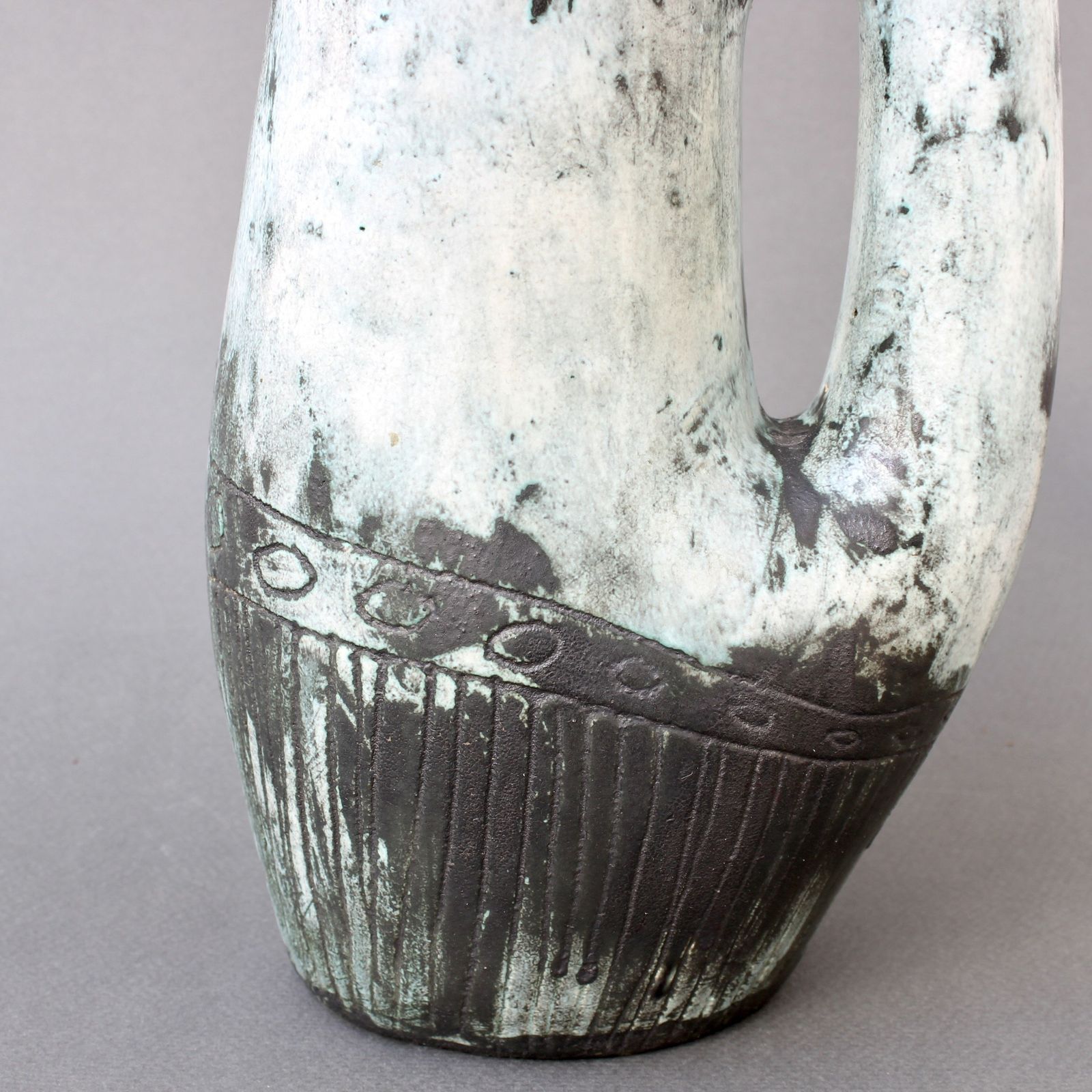 photo for sale Mid Century French Ceramic Vase By Jacques Blin (Circa 1950s)