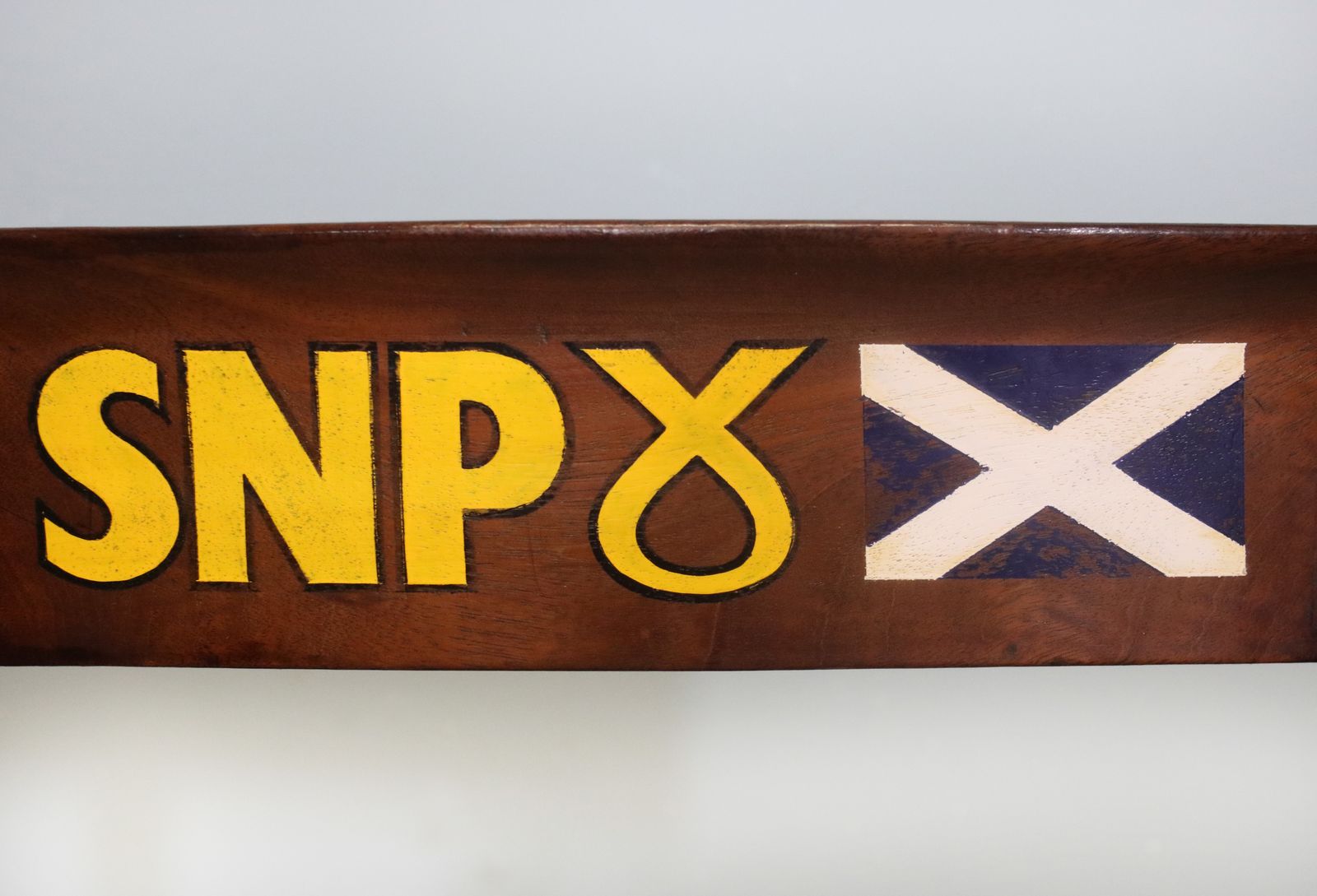 photo vinterior Solid 19th Century Mahogany Desk Chair And Upholstered In Saltire Fabric