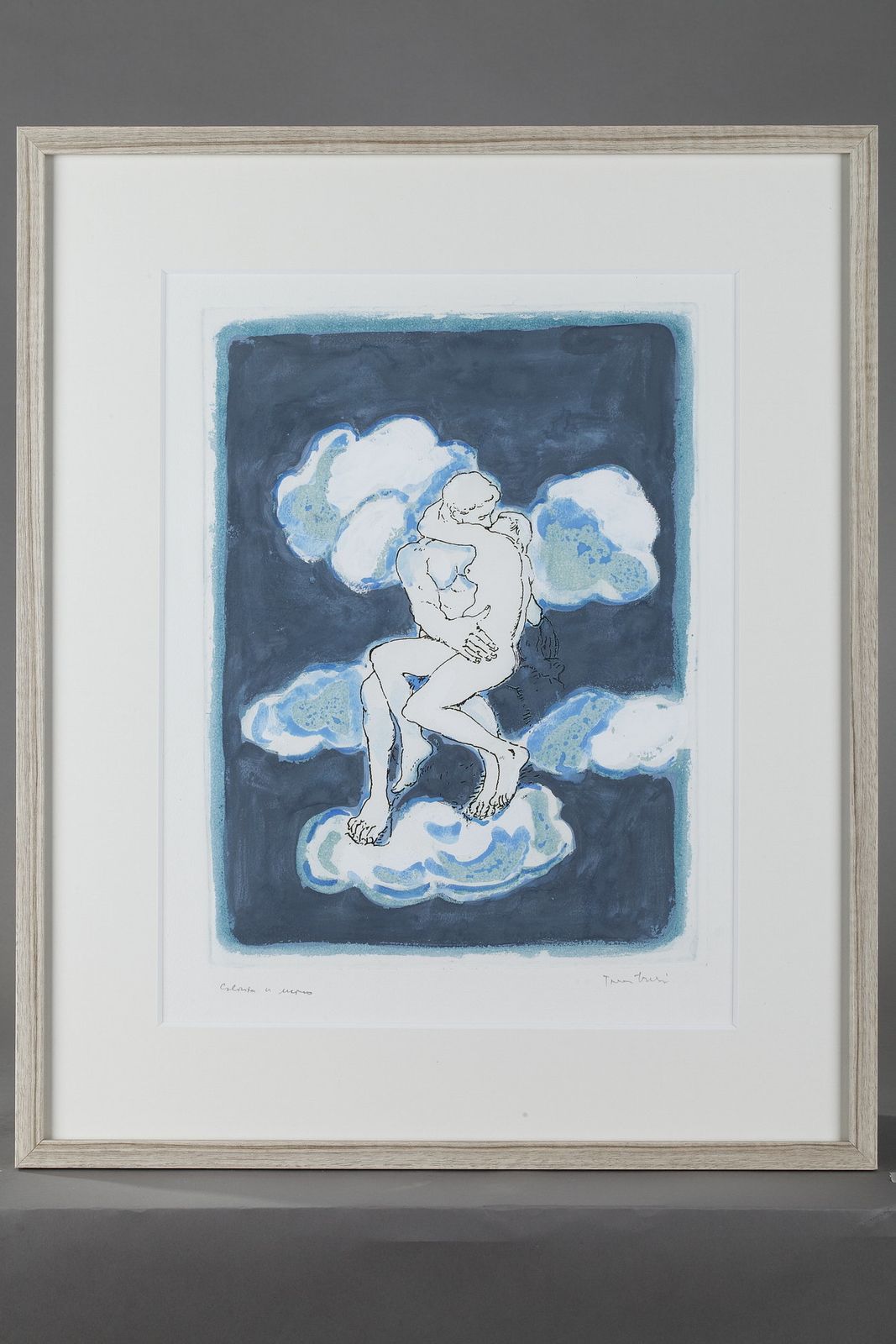 Gravure « Homage To Rodin » par Orfeo Tamburini photo for sale