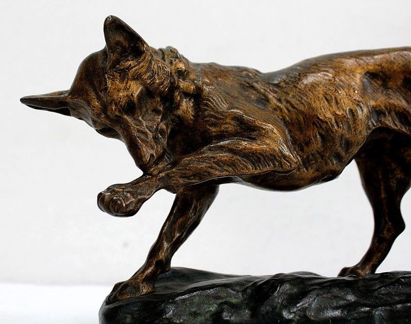 Bronze German Shepherd Dog By Cartier, Early 20th Century photo vinterior
