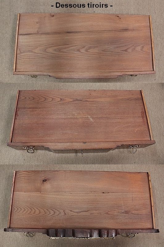 photo vintage Marquetry Chest Of Drawers, 1800s