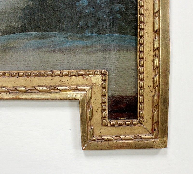 photo for sale Large Trumeau Mirror, 1800s, Antique