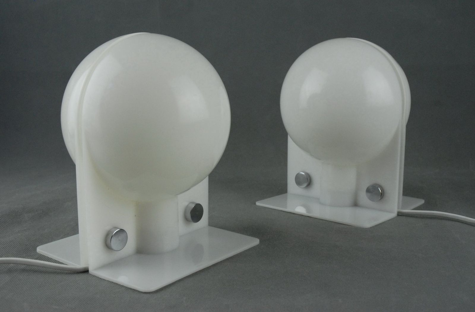 photo furniture Sirio Lamps By Sergio Brazzoli & Emmano Lampa For Harvey Guzzini, Italy, Set Of 2