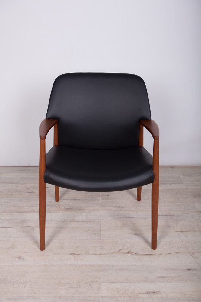 Mid Century Armchair By A. B. Madsen & E. Larsen For Fritz Hansen, 1950s photo for sale