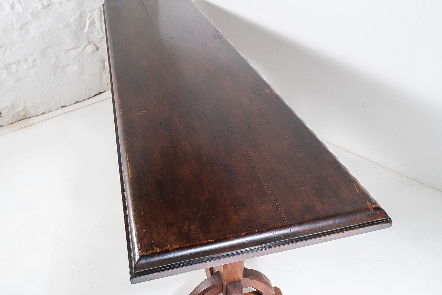 Large Scale Victorian Ecclesiastical Gothic Revival Aesthetic Centre Table In The Manner Of A.W.N Pugin photo 14250.0