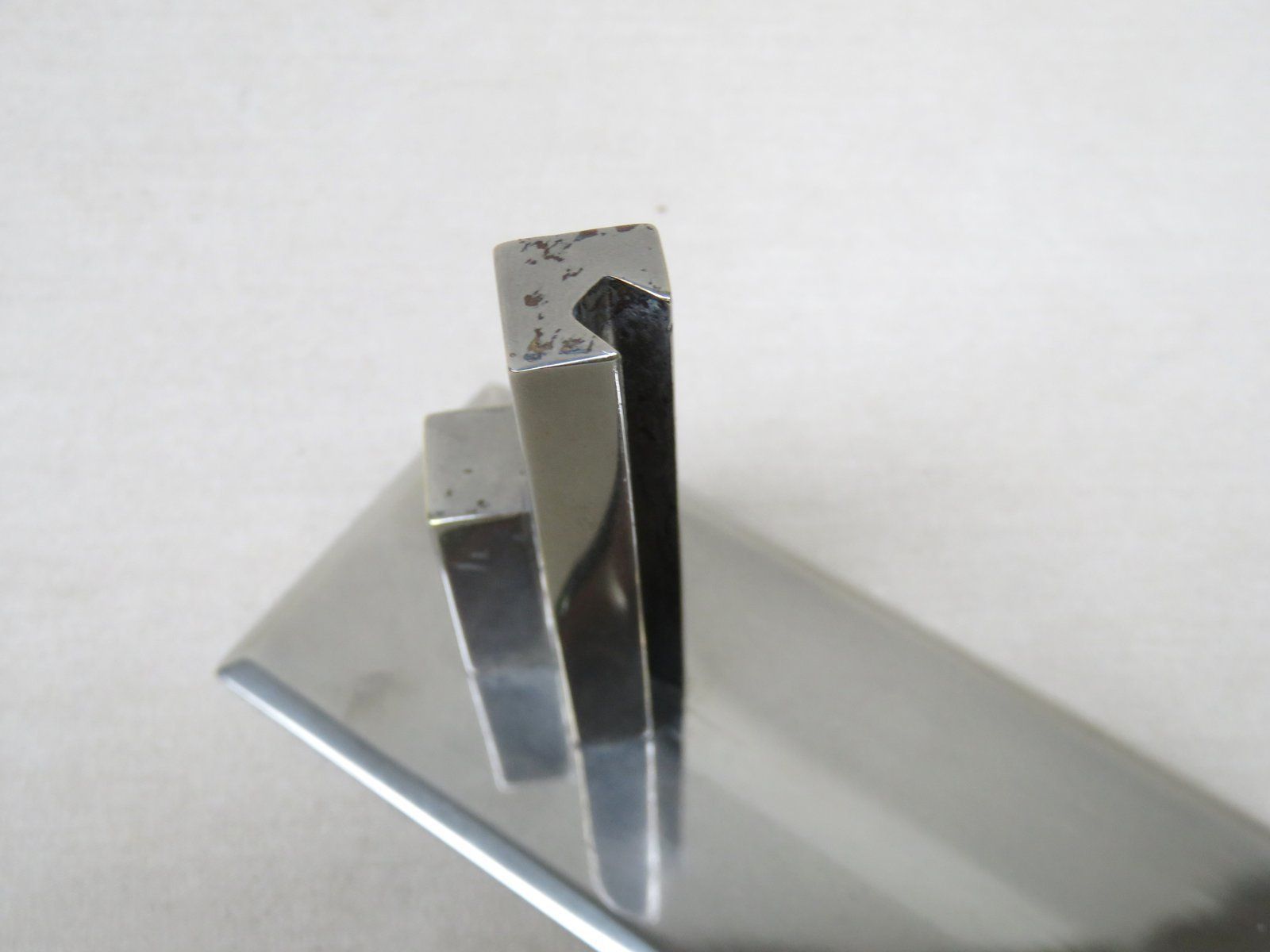 photo furniture Art Deco Nickel Picture Frame, France