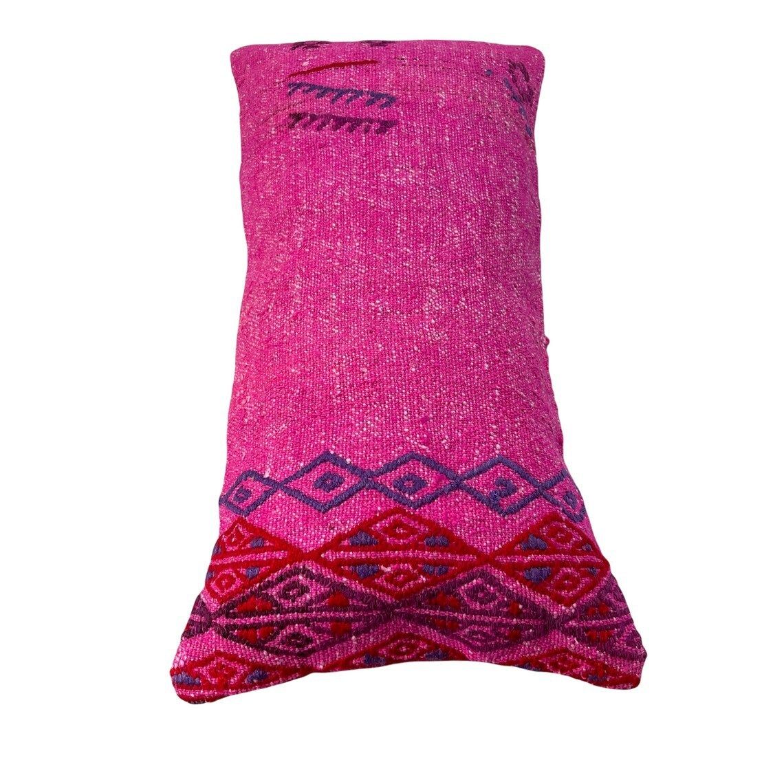 Kilim Pillow 30 X 60 Cm Tapis Kelim Kilim Pillow Cover ,Vintage Meditation Bench Kelim Teppich Boho Kilim Cushion Kilim Sofa Turkish Pillow photo buy