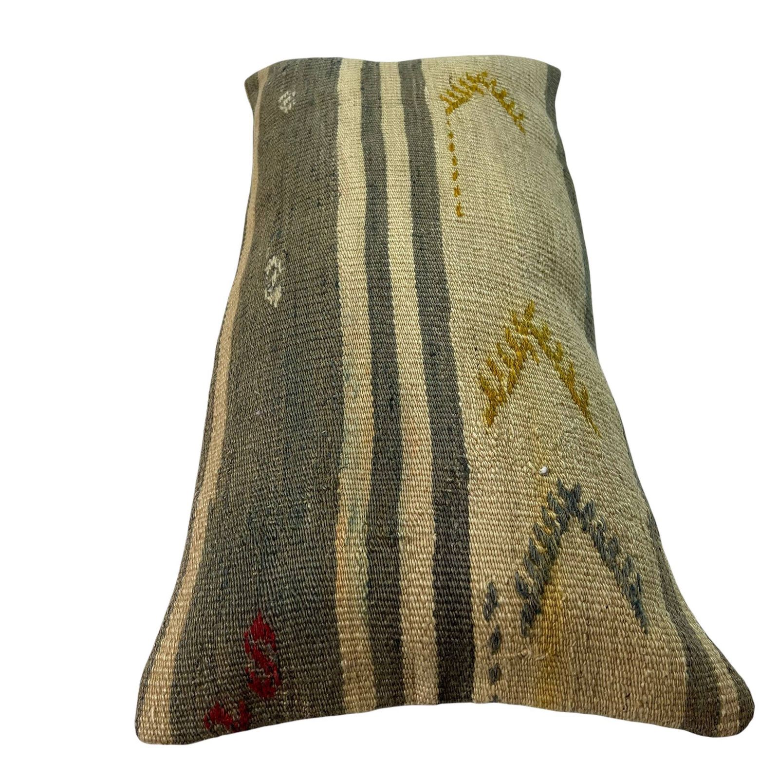Kilim Pillow Tapis Kelim Kilim Pillow Cover ,Vintage Meditation Bench Kelim Teppich Boho Kilim Cushion Kilim Sofa Turkish Pillow photo vintage