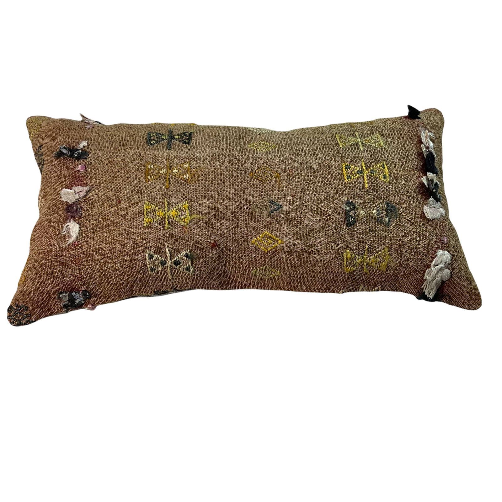 Kilim Pillow Tapis Kelim Kilim Pillow Cover ,Vintage Meditation Bench Kelim Teppich Boho Kilim Cushion Kilim Sofa Turkish Pillow photo vinterior