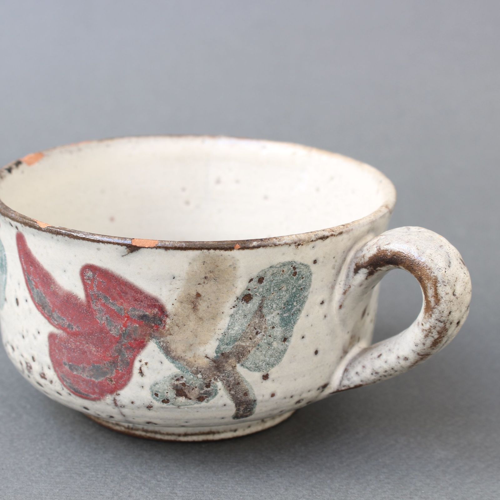 French Ceramic Coffee Cup By Le Mûrier (Circa 1960s) photo buy