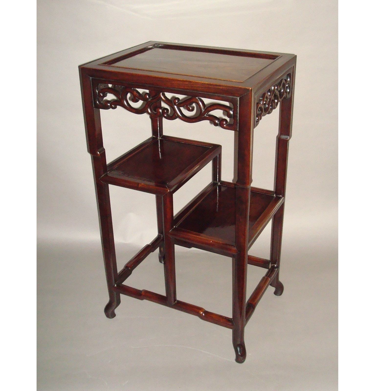 Furniture 19th Century Chinese Hongmu Stand/Table photo
