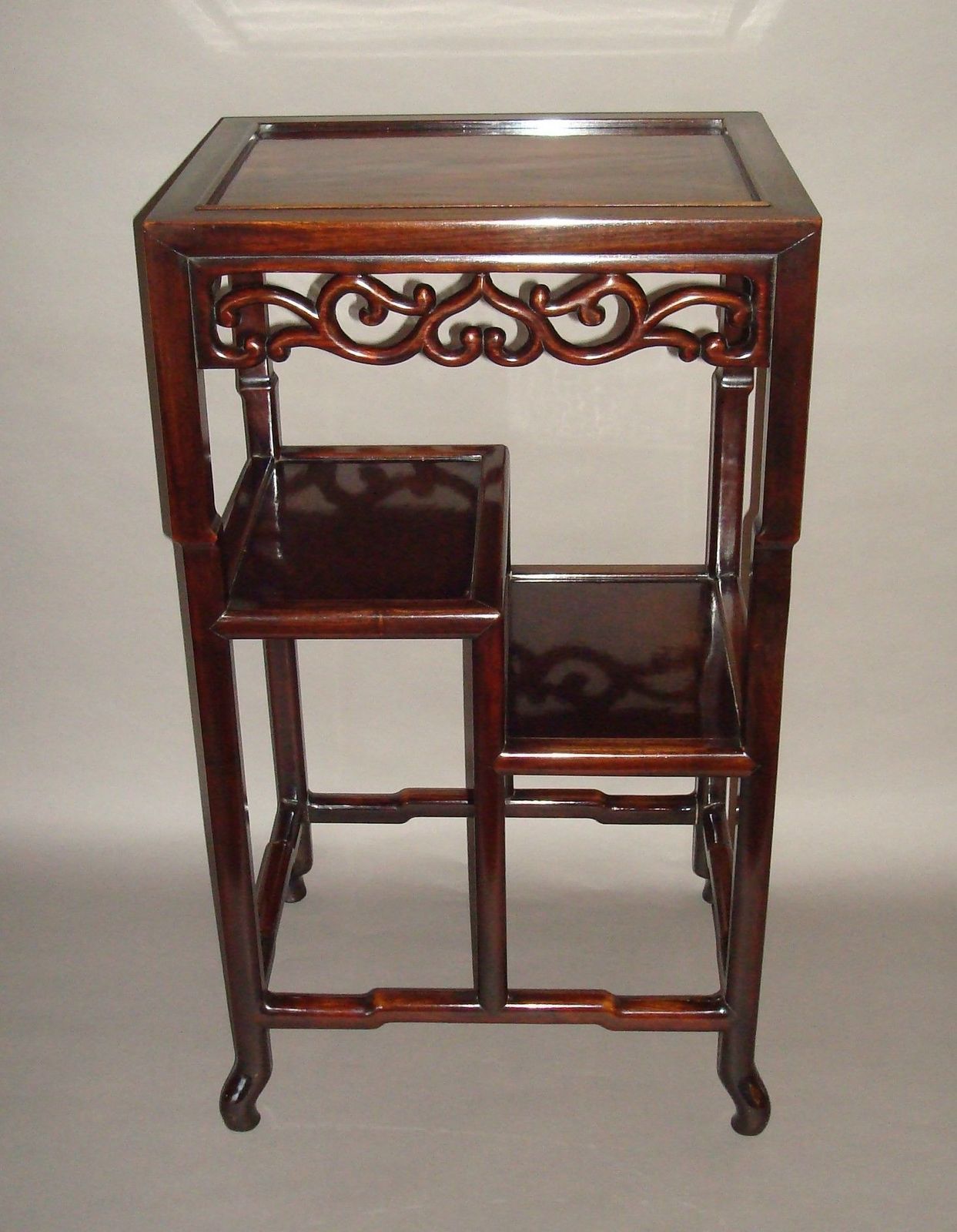 2035.0 19th Century Chinese Hongmu Stand/Table photo