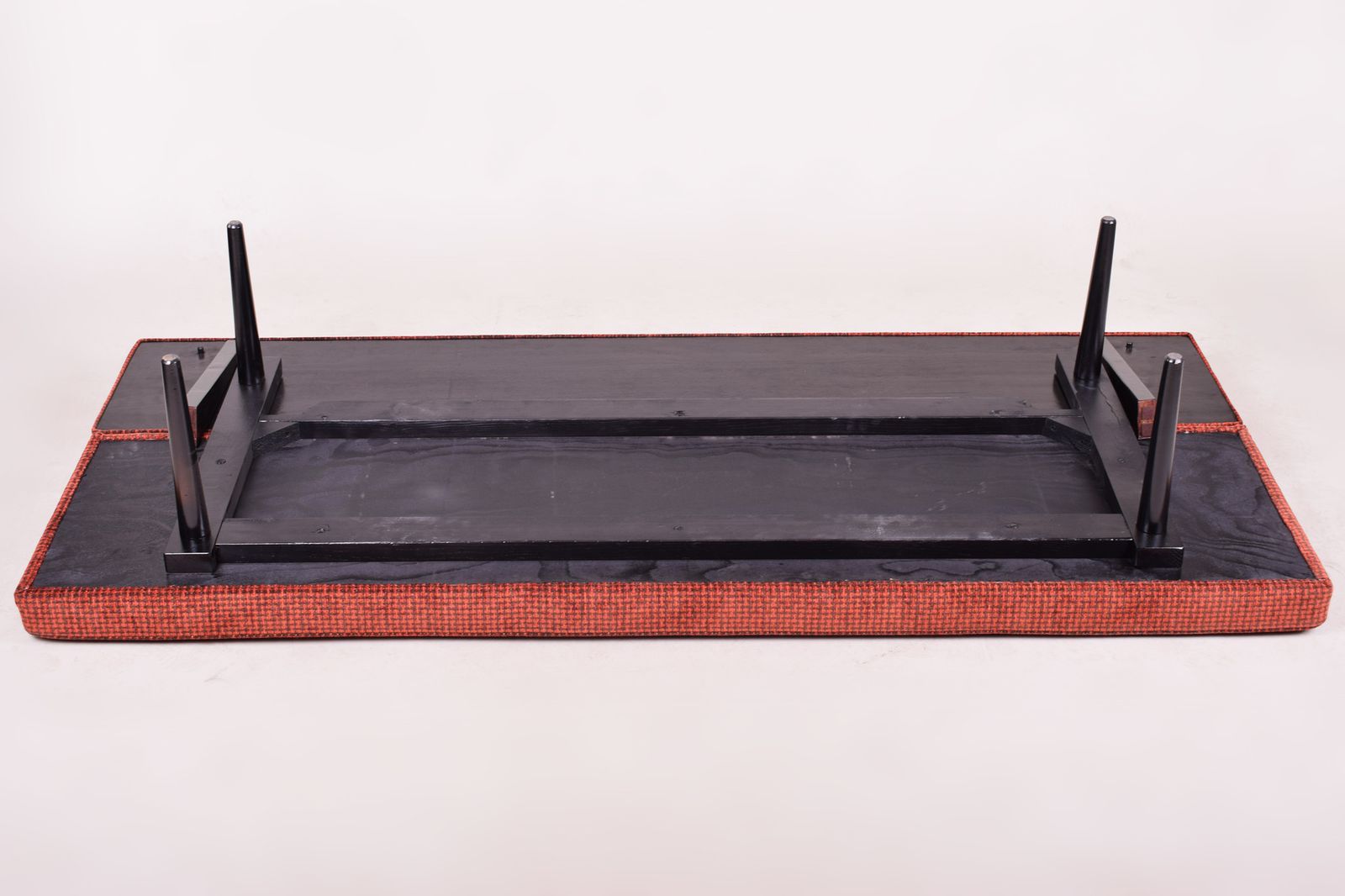 Salmon Midcentury Modern Sofa Made And Designed In 1962 By Miroslav Navrátil In Czechoslovakia photo for sale
