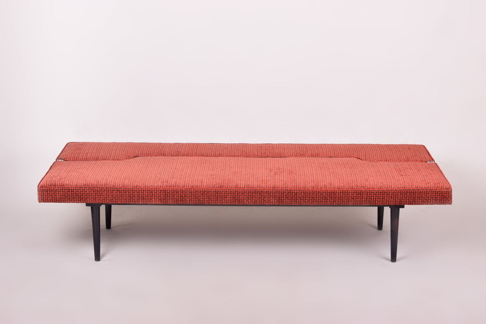 photo for sale Salmon Midcentury Modern Sofa Made And Designed In 1962 By Miroslav Navrátil In Czechoslovakia