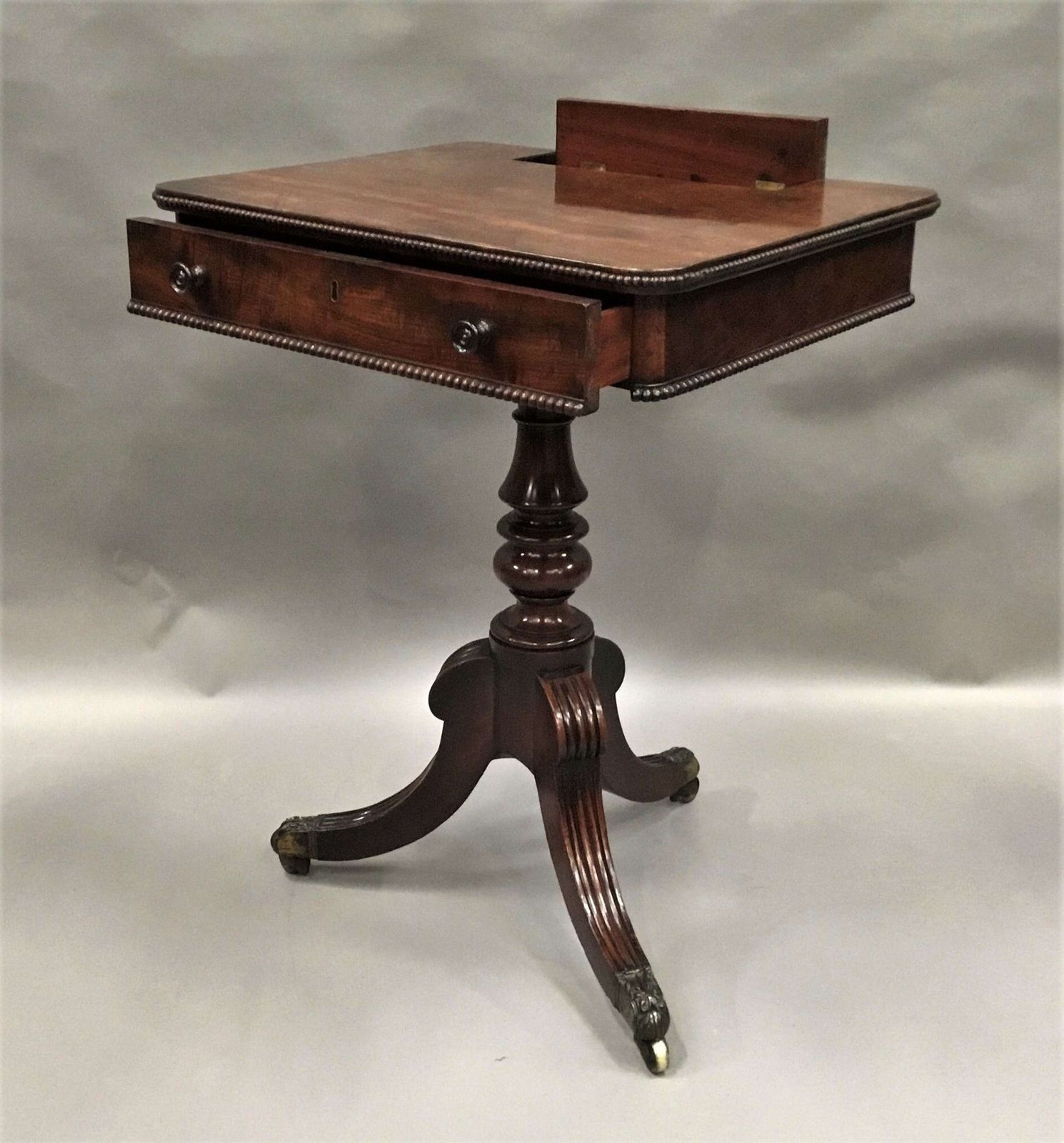 Regency Gillow Mahogany Writing / Occasional Table