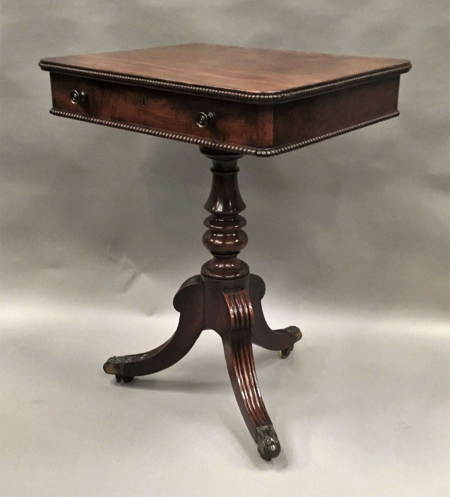 Regency Gillow Mahogany Writing / Occasional Table photo for sale