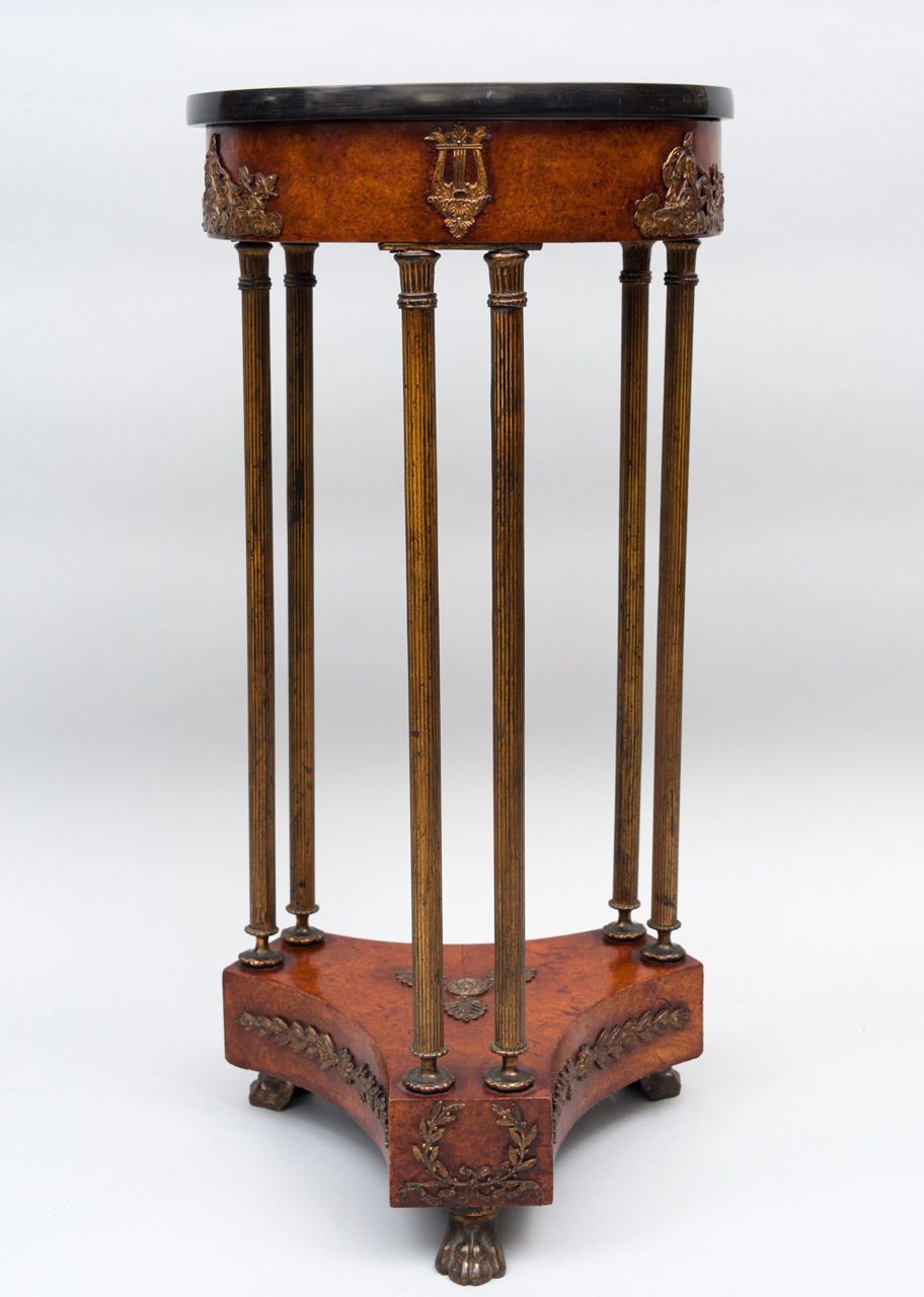 C19th French Burr Elm Gueridon photo for sale