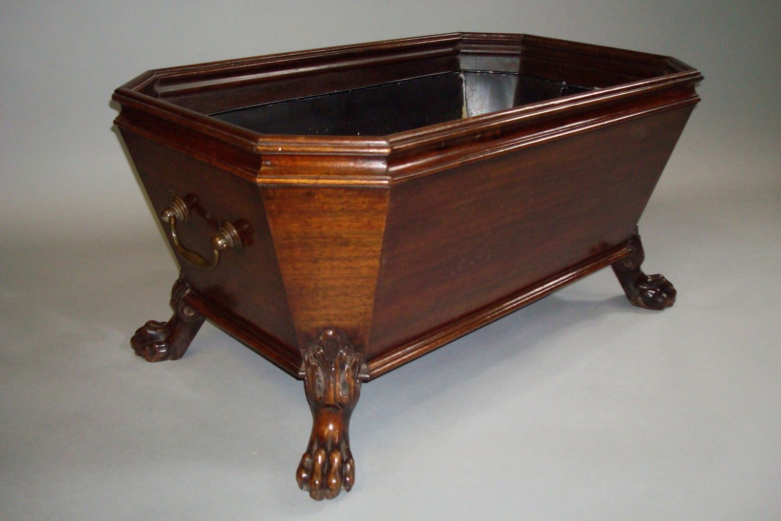 Regency Anglo Indian Padouk Open Wine Cooler photo vinterior