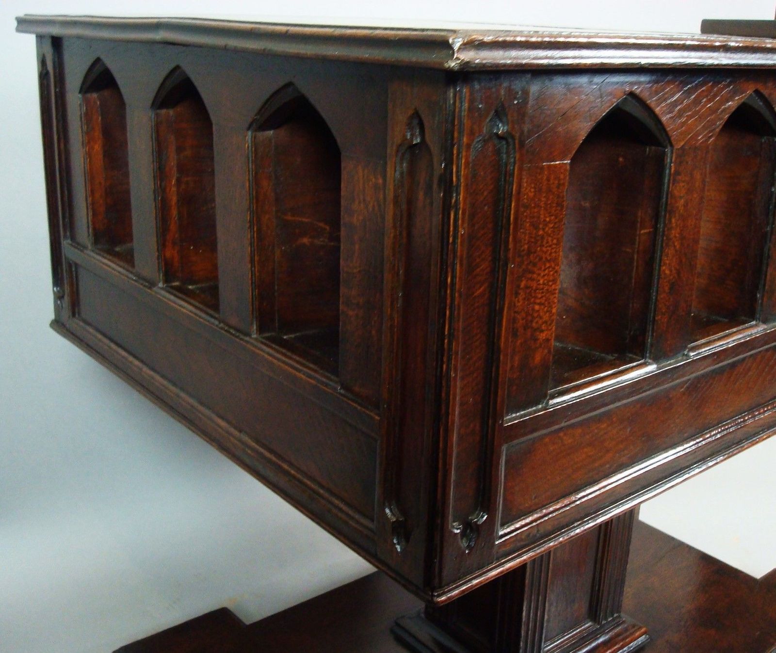19th Century Gothic Oak Champagne Table photo buy