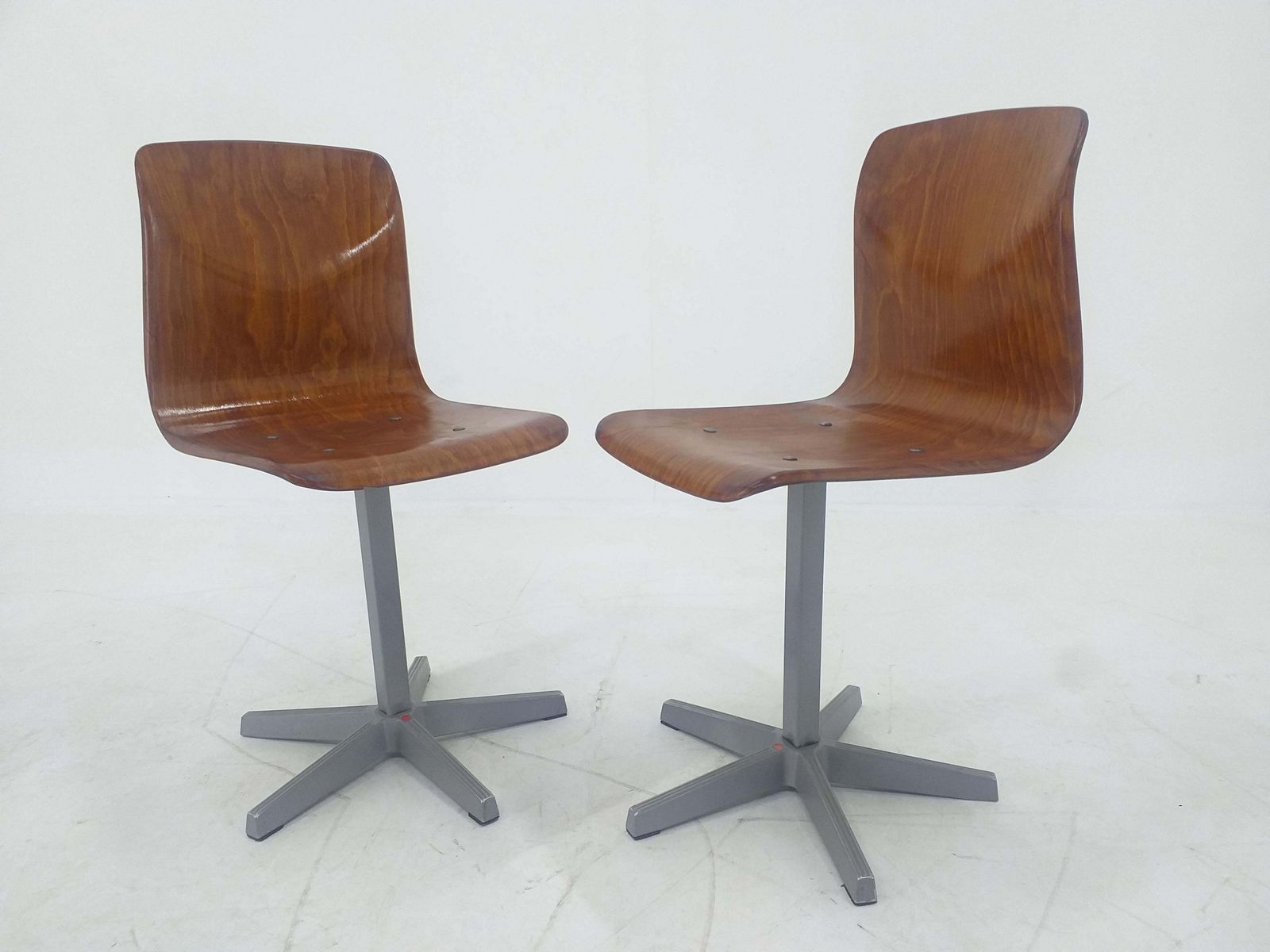 Pair Of Midcentury Child's Chairs Pagholz, Germany, 1970s photo furniture
