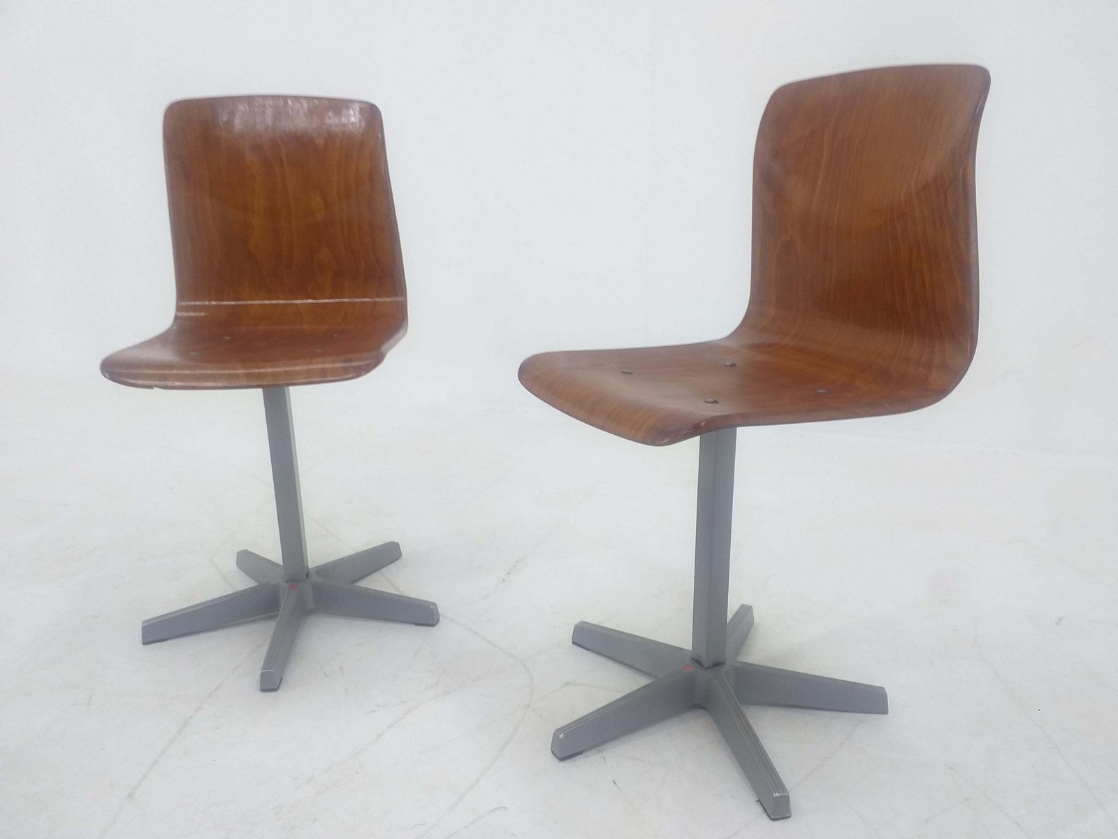 photo for sale Pair Of Midcentury Child's Chairs Pagholz, Germany, 1970s