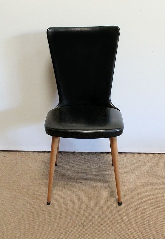 Suite Of 8 Baumann Chairs, "Essor" Model, 1960s photo Furniture