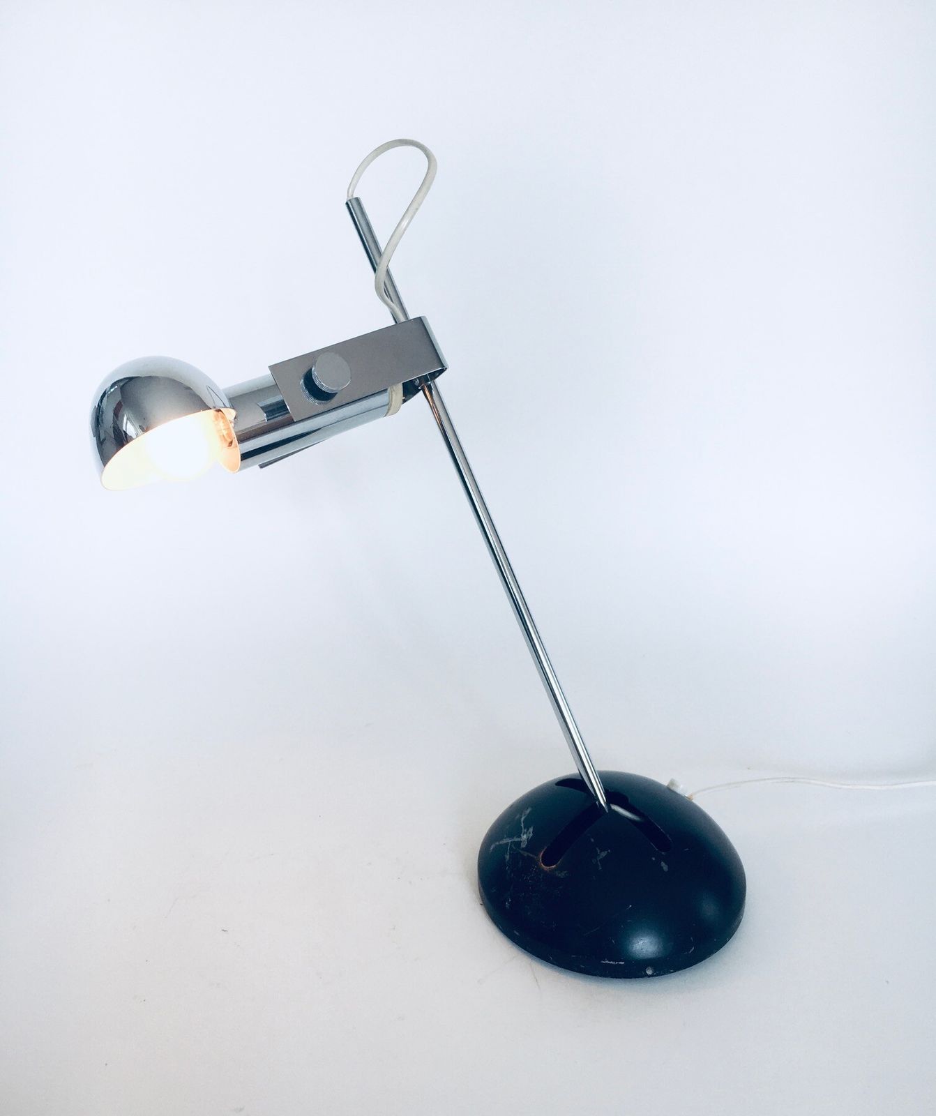 Verlichting T395 Bureaulamp Door Robert Sonneman Voor Luci Cinisello, Italië, Jaren 1970 photo