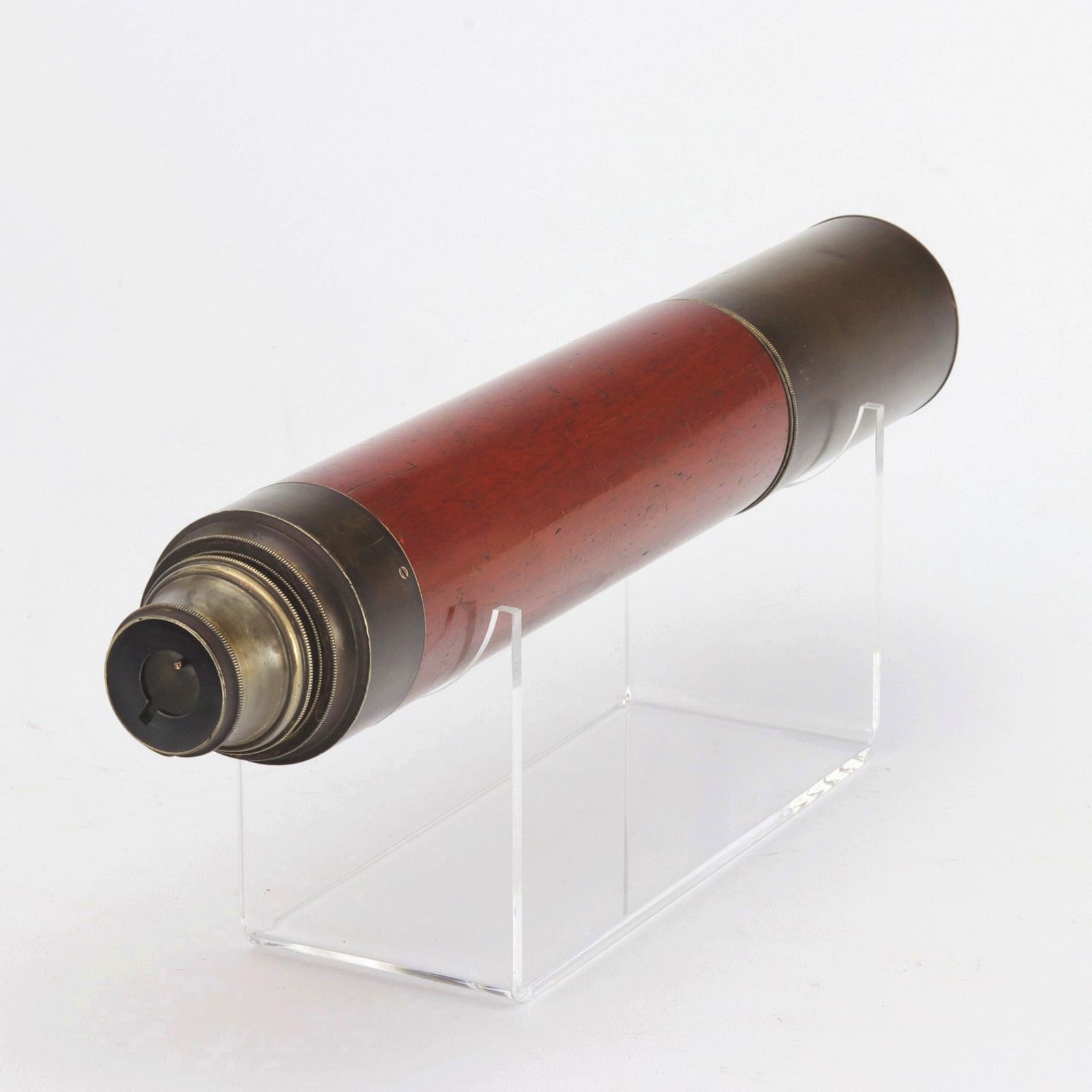Early 19th Century 2 Draw Day Or Night Telescope By Harris & Son London C1820 photo vinterior