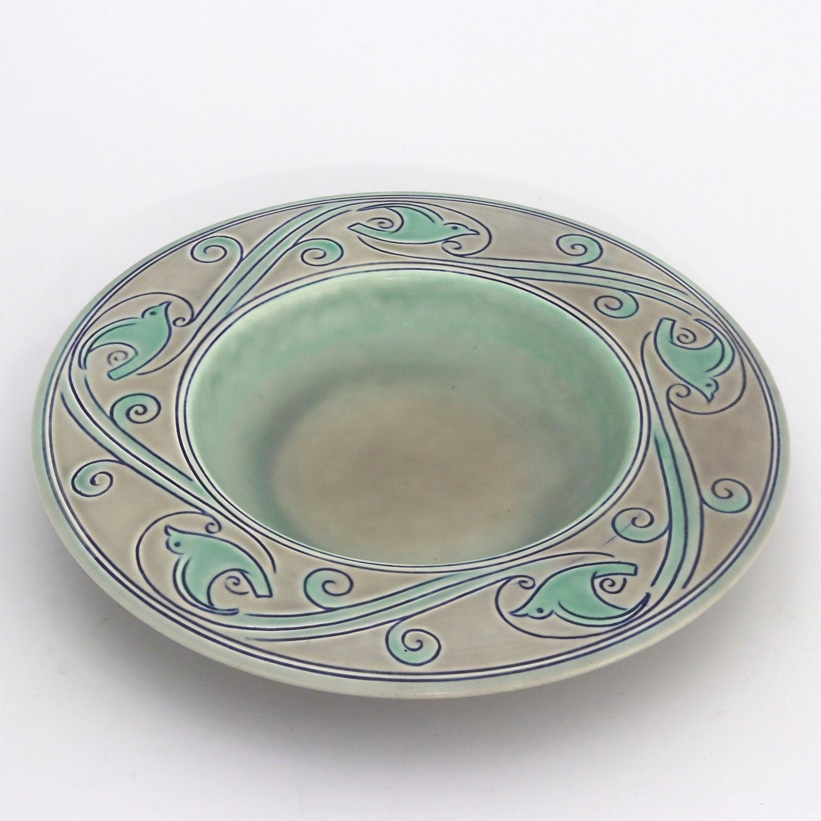 Royal Lancastrian Art Deco Centrepiece Bowl By William S Mycock 1936 photo Home Decor