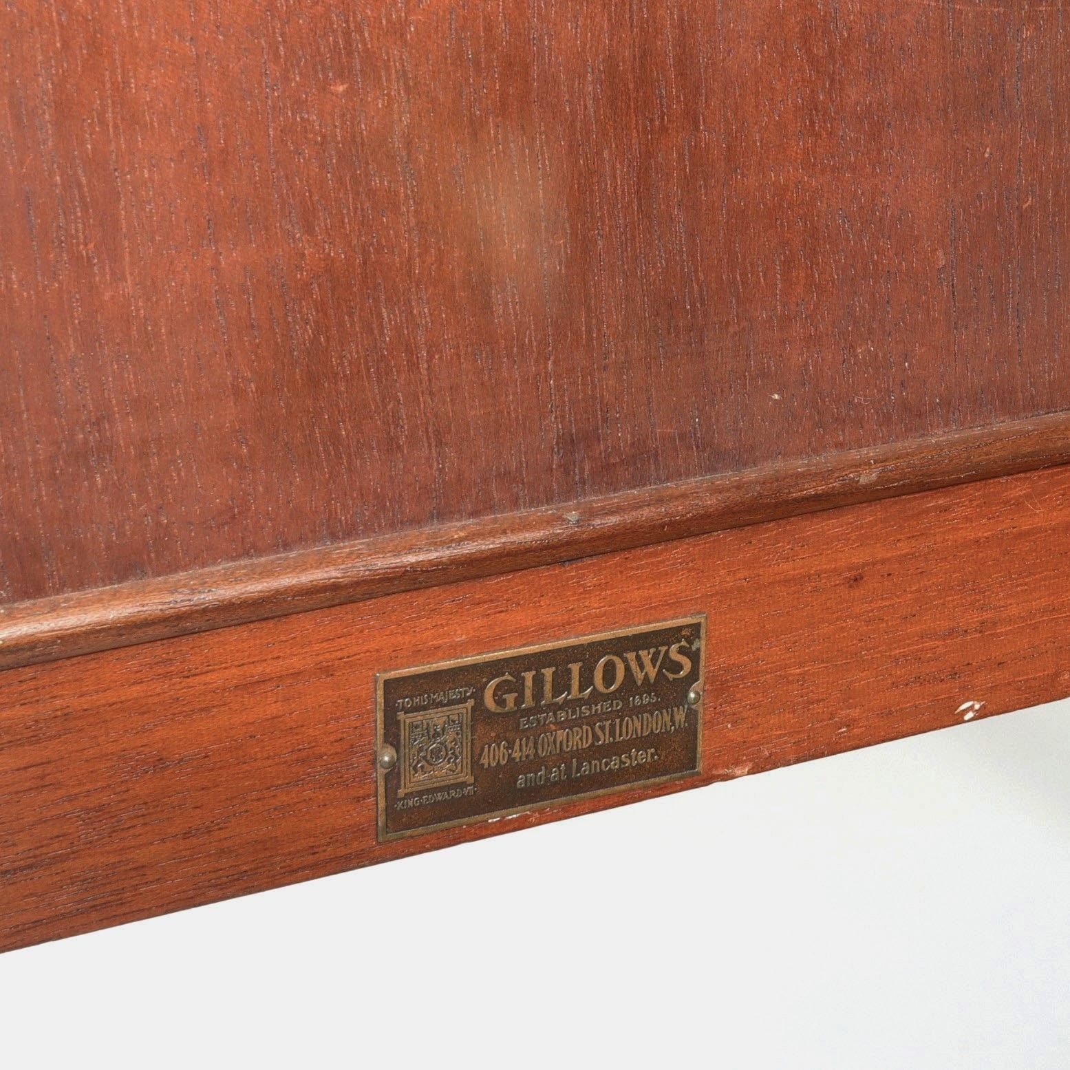 photo vintage Fine Satinwood And Marquetry Display / Side Cabinet By Gillows Of London C1902