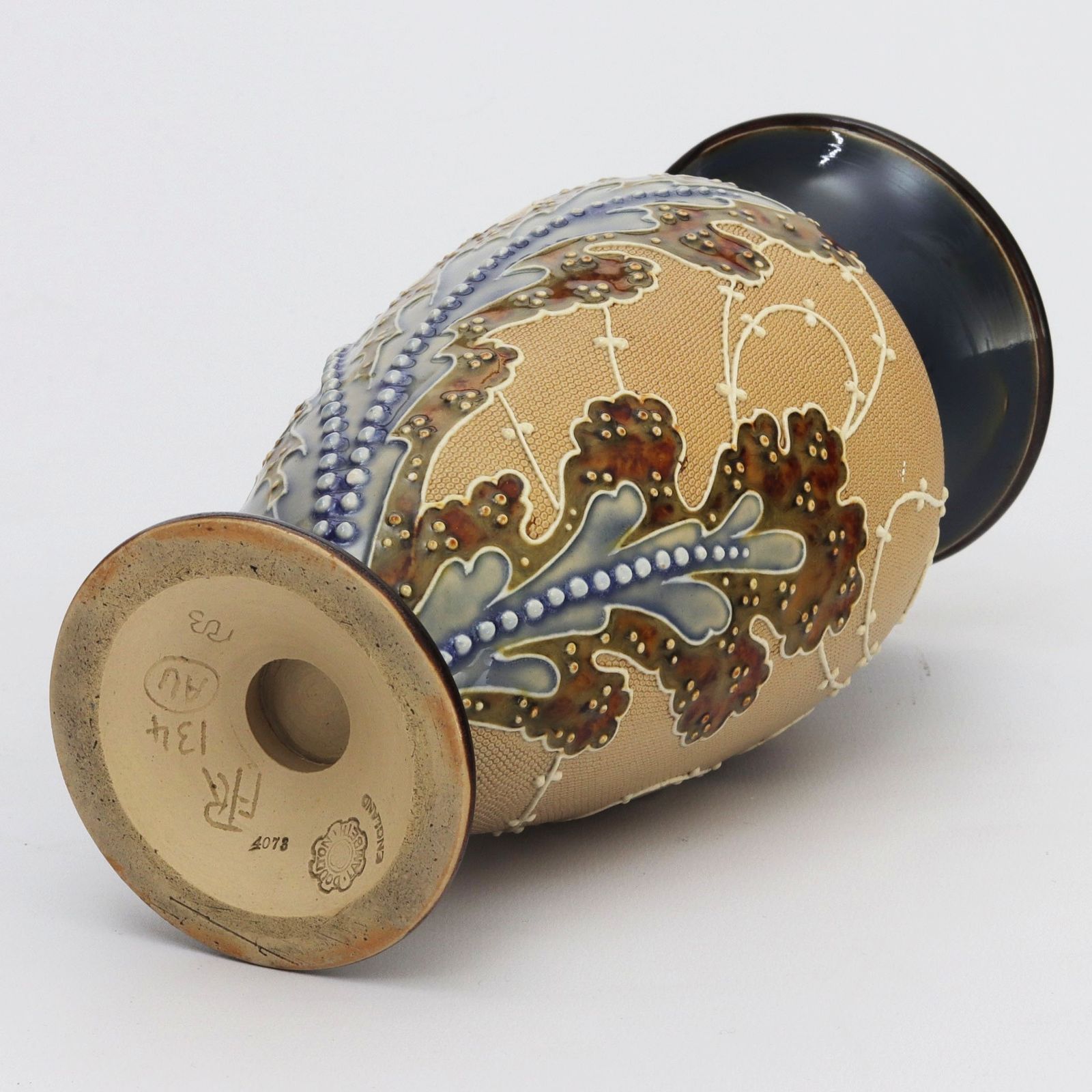 Doulton Lambeth Baluster Vase By Florence Roberts & Rosina Brown C1890 photo buy