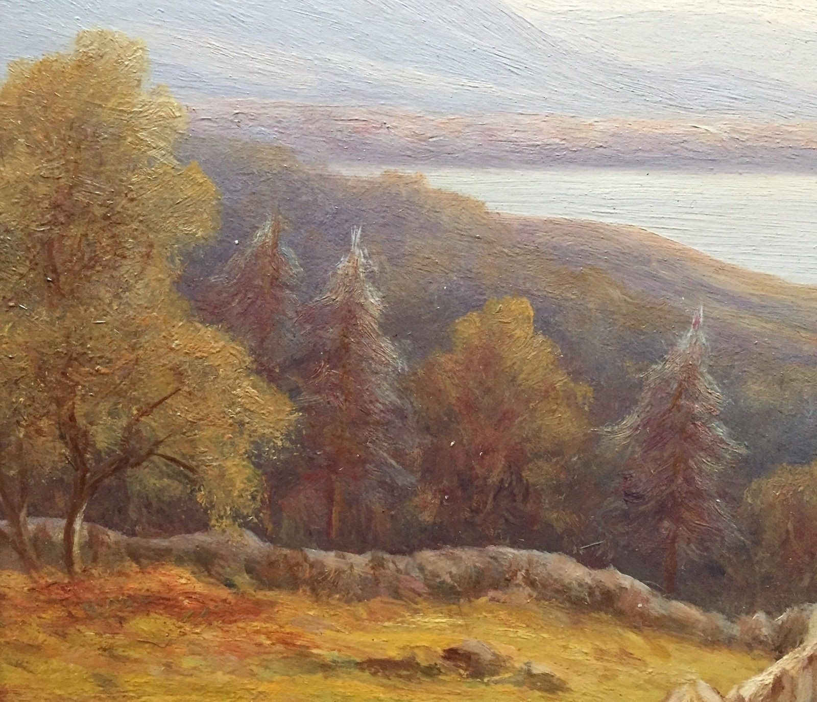 Everett Watson Mellor. (Oil On Canvas) Loch Lomond photo 1200.0