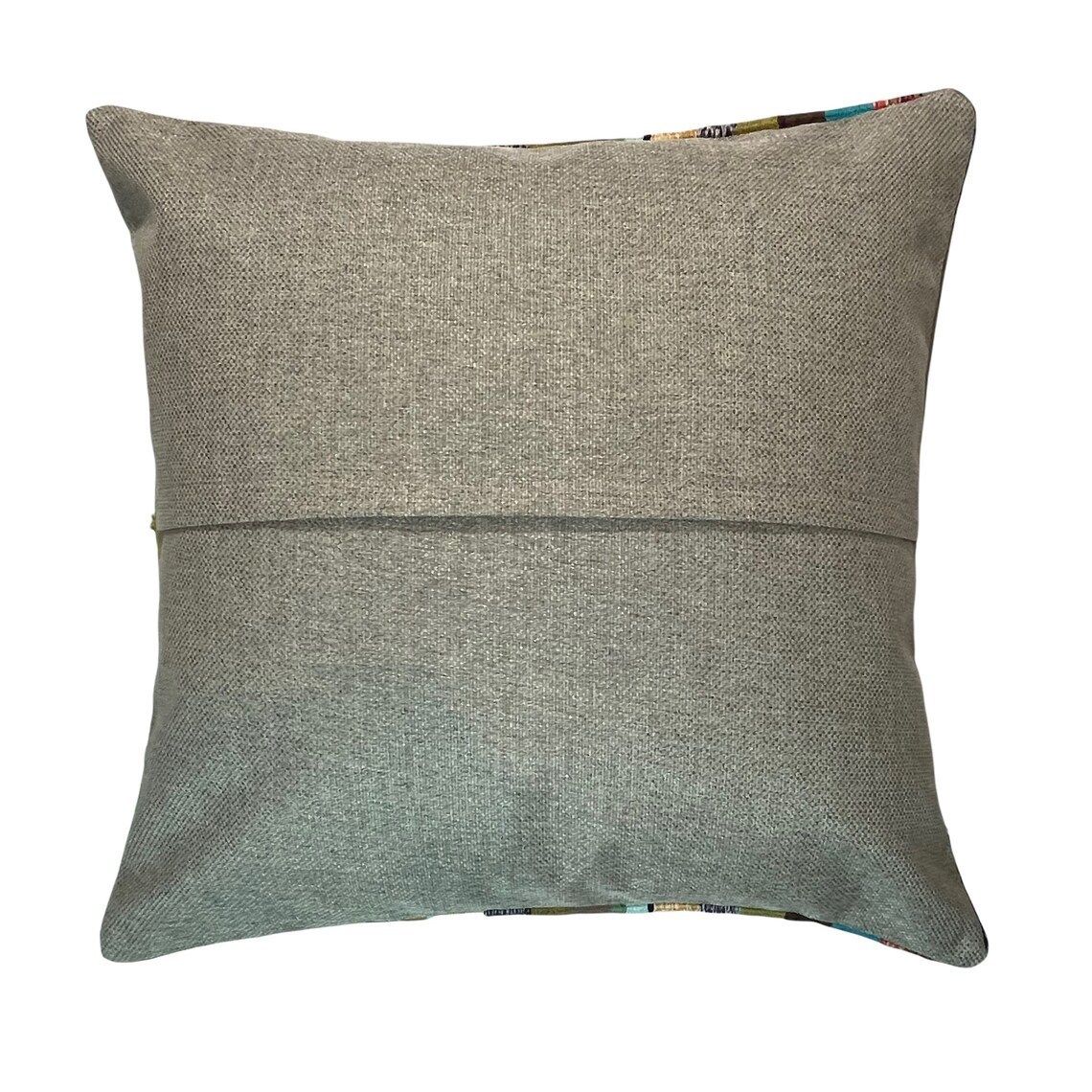 Tapis Kelim Kilim Pillow Cover Vintage Meditation Bench Kelim Teppich Boho Kilim photo for sale