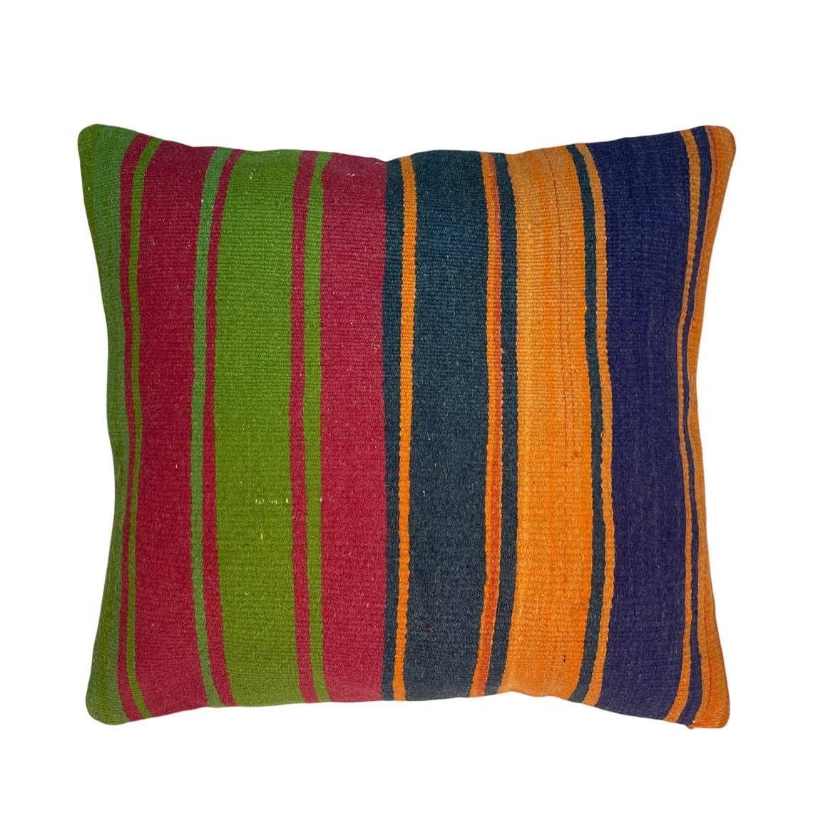 Tapis Kelim Kilim Pillow Cover ,Vintage Meditation Bench Kelim Teppich Boho Kilim