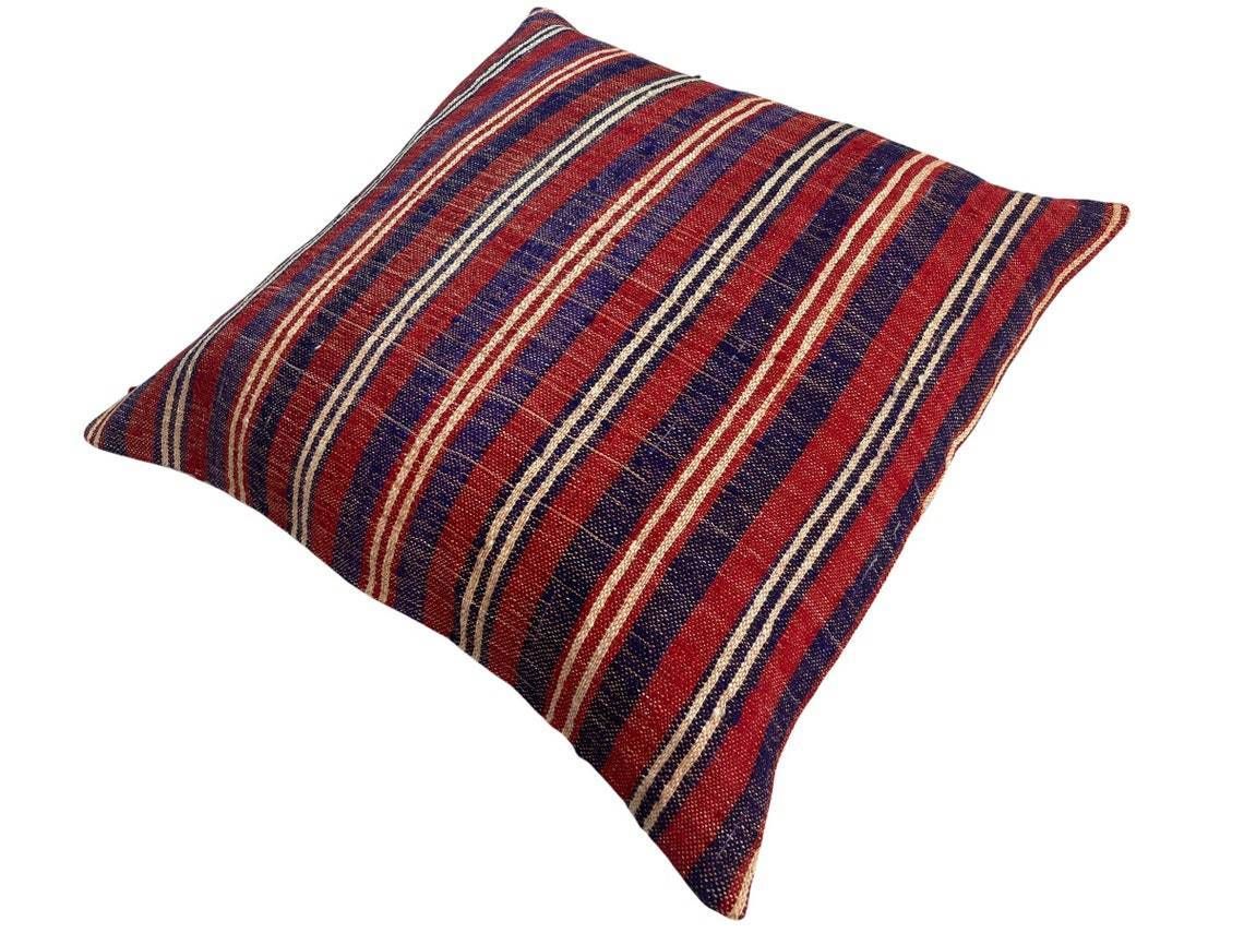 Tapis Kelim Kilim Pillow Cover ,Vintage Meditation Bench Kelim Teppich Boho Kilim photo buy