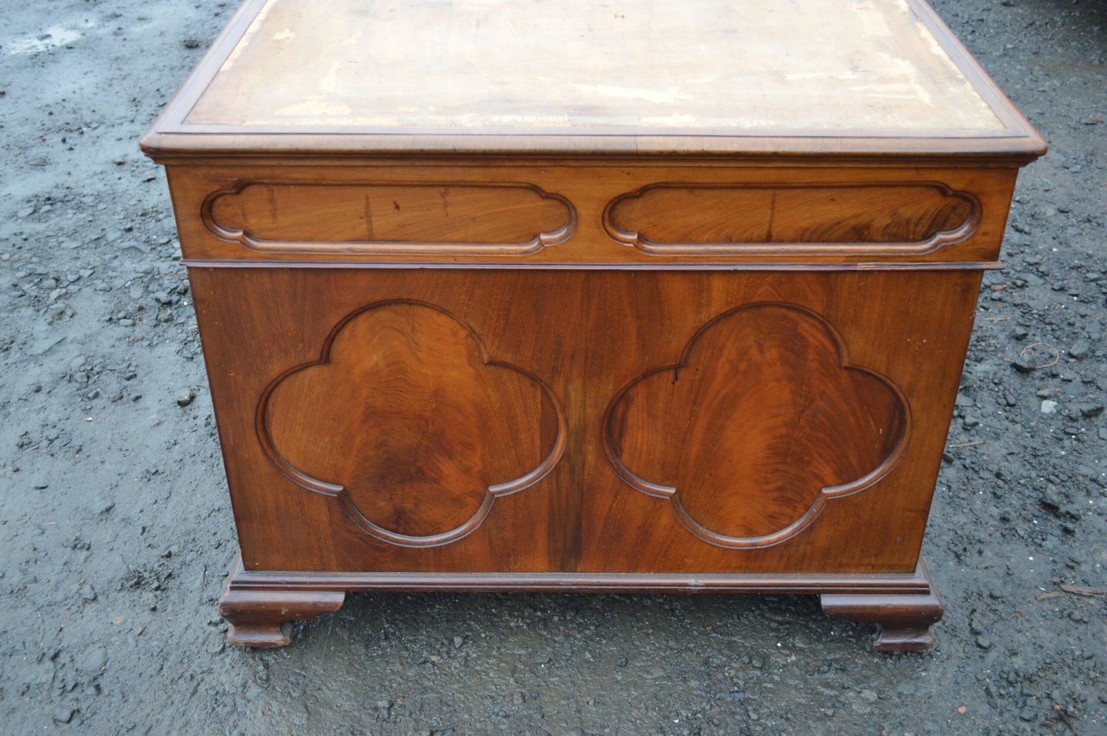 Victorian Mahogany Partners Desk photo furniture