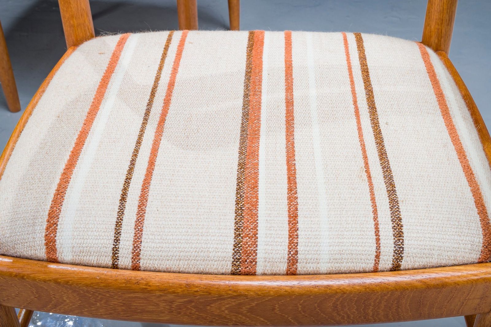 Mid Century Danish Teak Dining Chairs By Hw Klein For Bramin, 1970s, Set Of 4 photo vintage