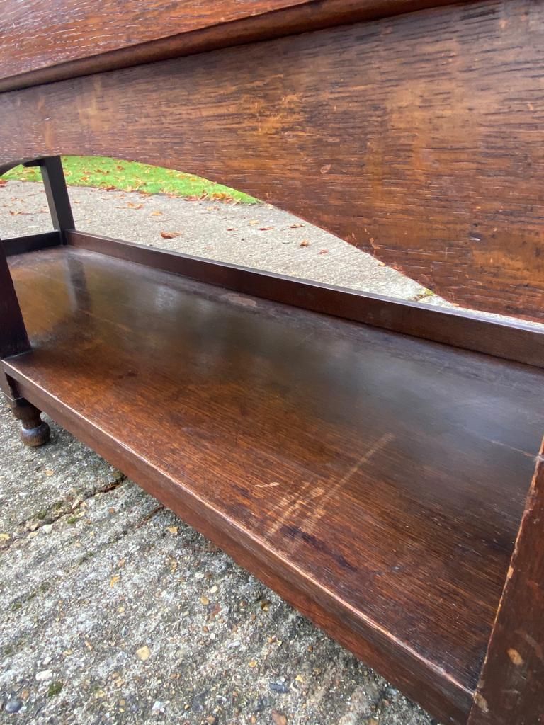 Early C20th Vintage George III Style Oak Dresser photo vintage