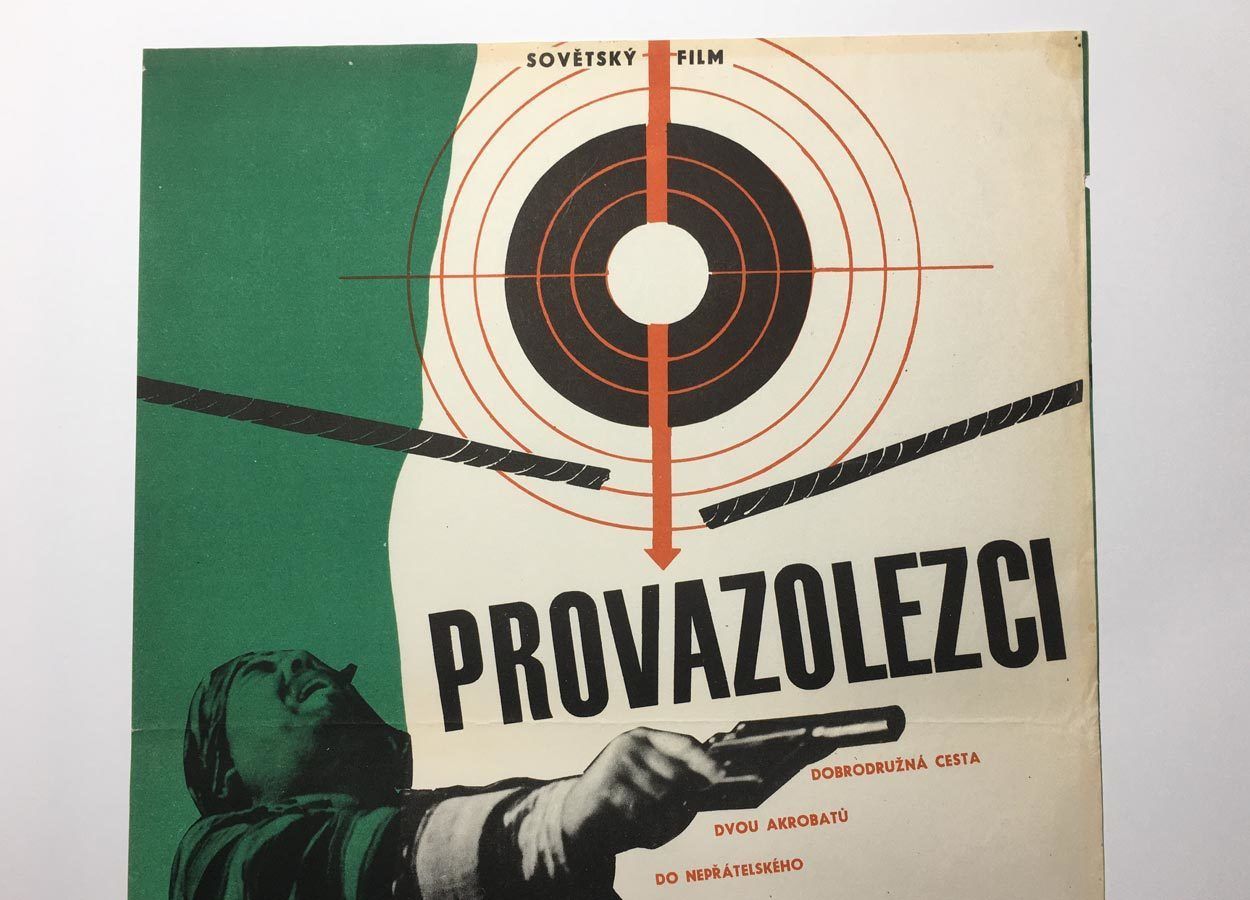 Movie Poster, Rope Walkers, František Zálešák, 1966 photo for sale