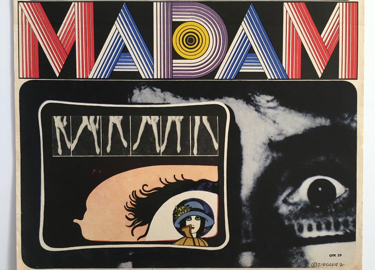 Movie Poster, Not With Me, Madam!, Zdeněk Ziegler, 1970 photo vinterior