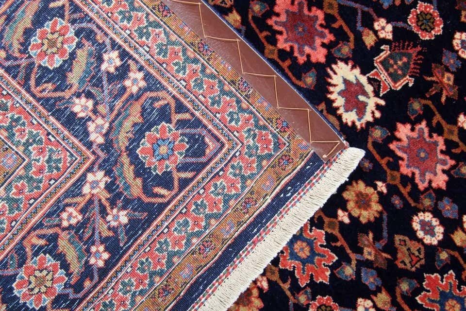 Handmade Oriental Rug Tribal Wool Carpet, Blush Red Floral Traditional Rug photo Textiles