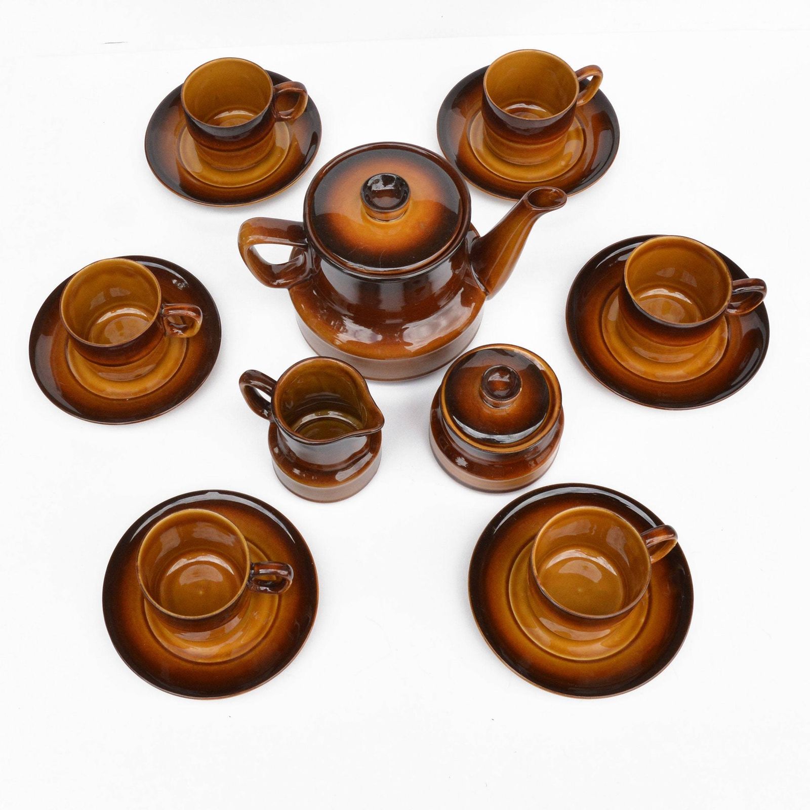 Porcelite Coffee Service Ania Designed By K. Kowalski, Zps Tułowice Poland 1960's photo 176.0