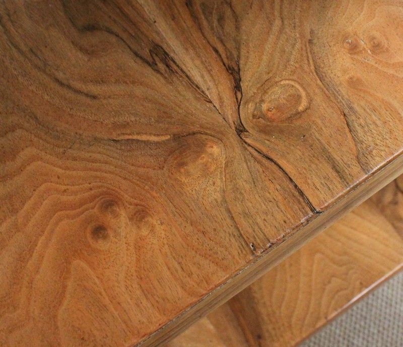 Rolling Trolley In Blond Walnut, 1st Part Of The 19th Century photo vinterior