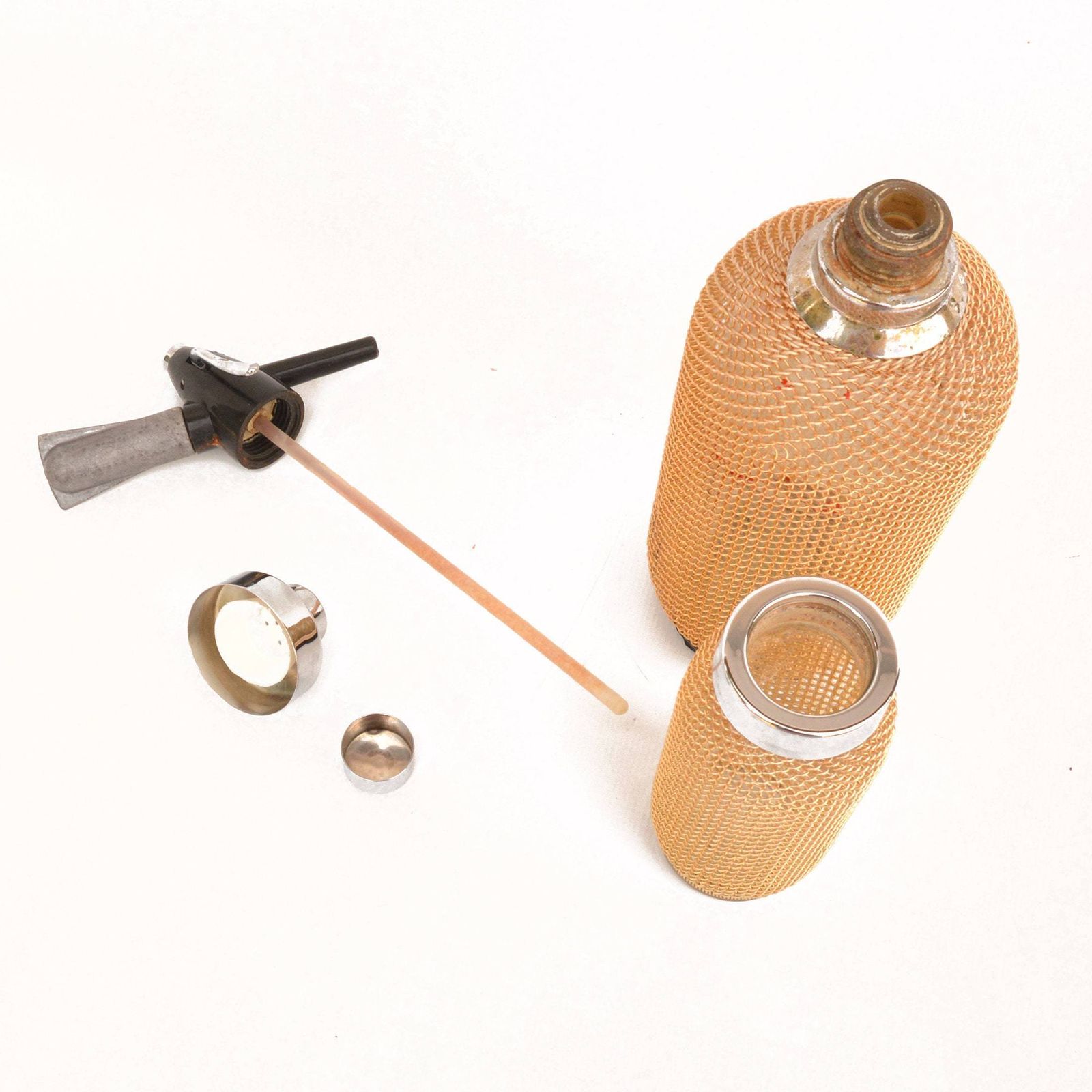 Golden Merkuria Bartender Set, Czechoslovakia, 1970s photo 161.0