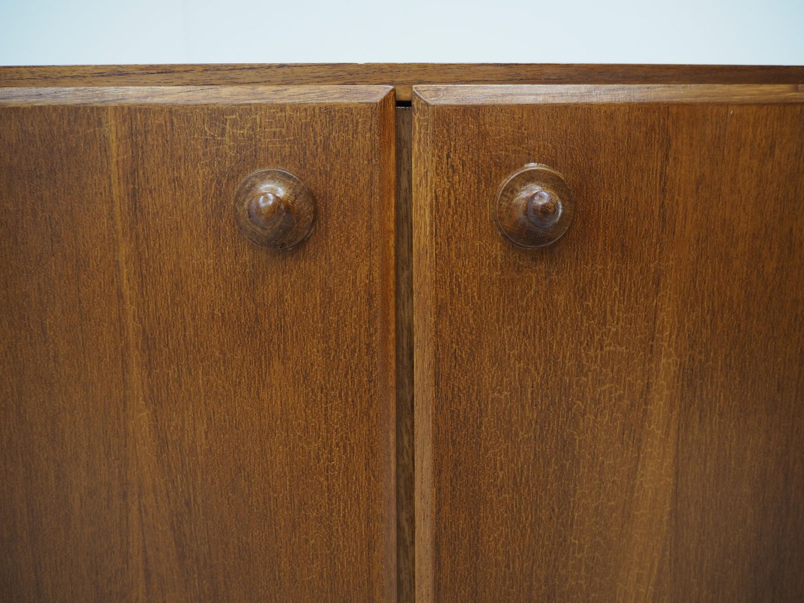 photo for sale 1960 Rare Teak And Oak Cabinet By Krasna Jizba Czechoslovakia