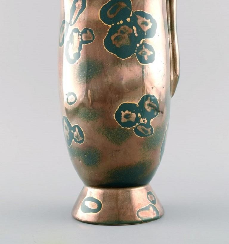Arts Ceram Grand Feu, France, Vase / Pitcher In Glazed Stoneware, 1920's photo for sale