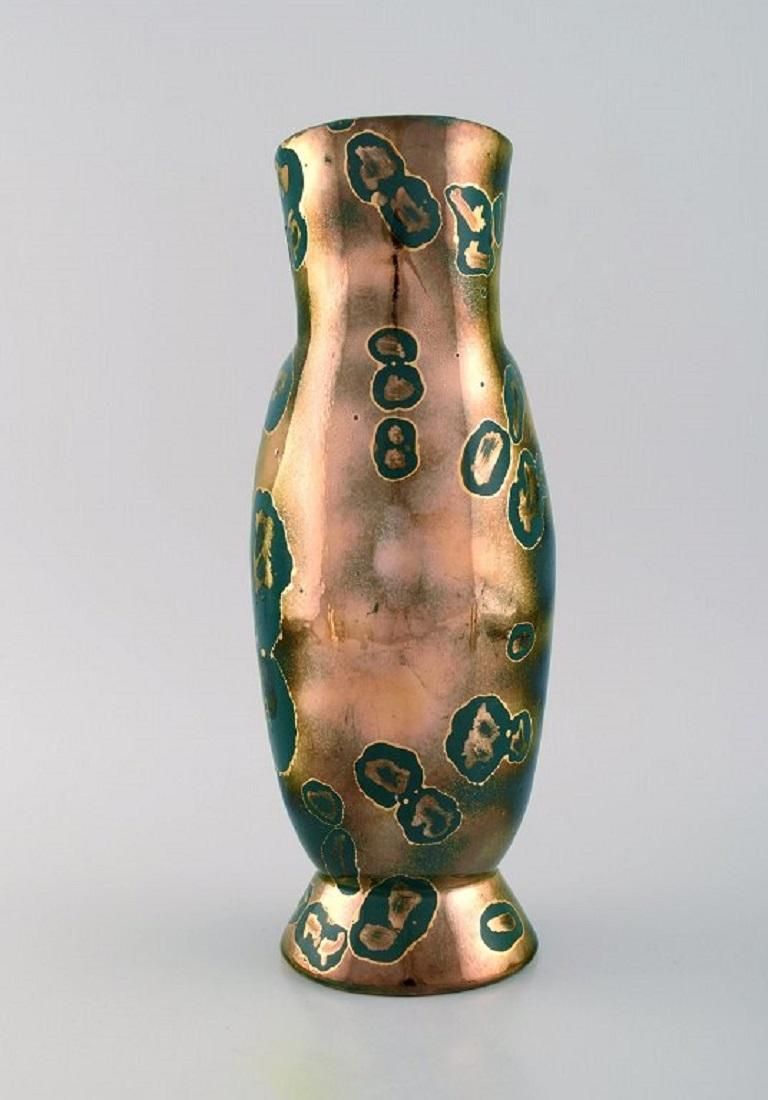 Arts Ceram Grand Feu, France, Vase / Pitcher In Glazed Stoneware, 1920's photo Home Decor